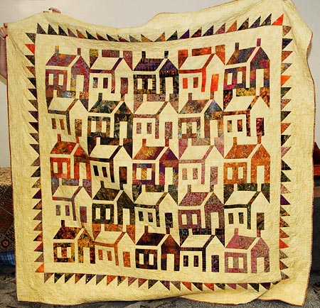 Cathy Izzo's School House Quilt