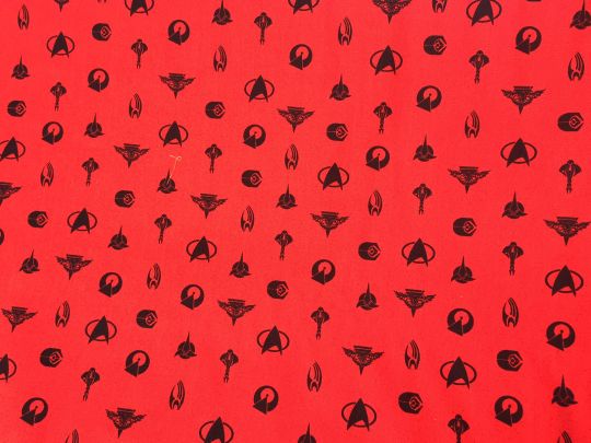 star trek emblems red