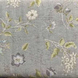 European Taupe XII - Grey Flowers