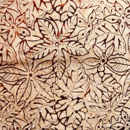 Tonga Batik - Pressed Leaves Plum