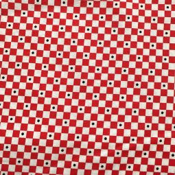 Tea Time- Red Check