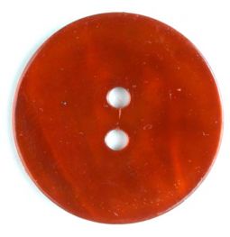 Natural Pearl Button-Orange