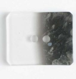 Fashion Button-Black Clear