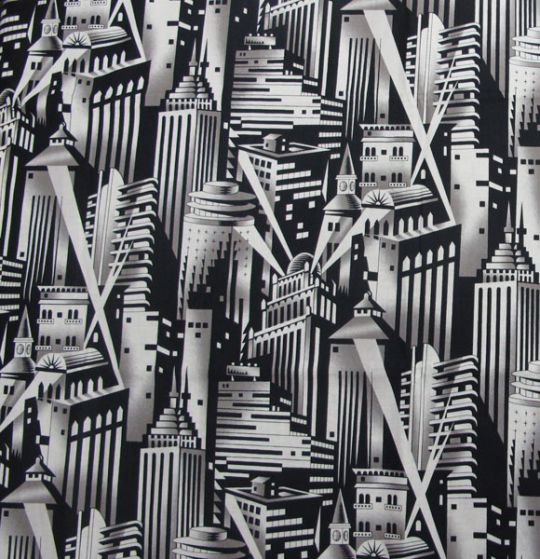Art Deco Skyline: cityquilter.com