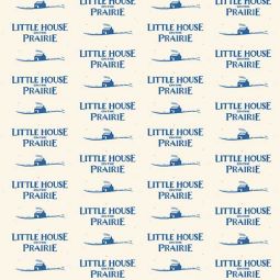 Little House on the Prairie Logo-Blue