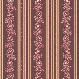 Wallpaper Stripe-Gold and Brown