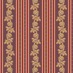 Wallpaper Stripe-Red and Brown