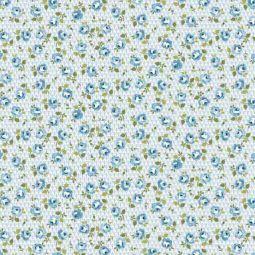 Vintage Journal Rose Blue