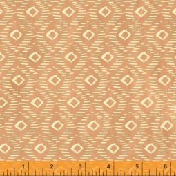 Blush & Blooms Diamond Geometric Peach