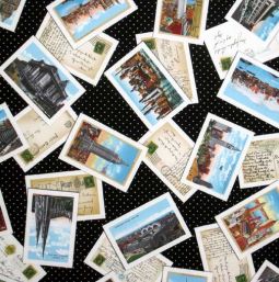 New York in Postcards -Black