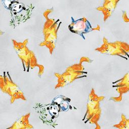 Friends in Wild Places Foxes Smoke