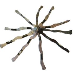 Embroidery Floss 10-Neturals