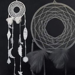 Freestanding Lace Dreamcatcher