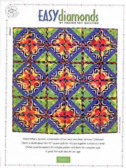 Easy Diamonds Quilt Kit