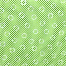 Circle Gingham Lettuce