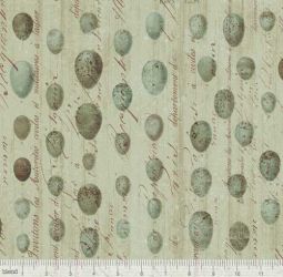 Flora and Fauna Speckled Eggs Green