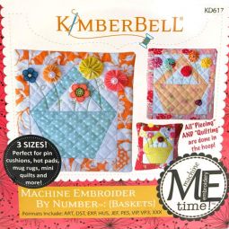 Baskets Embroidery Design CD