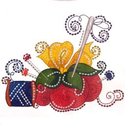 Mylar Swirly Sewing