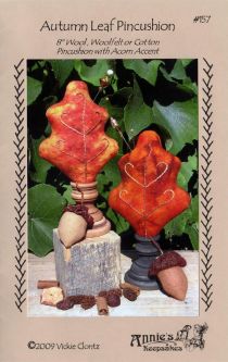 Autumn Leaf Pincushion