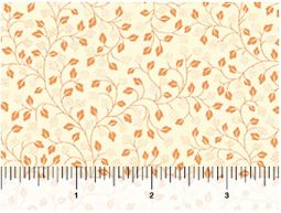 Metals Leaf Vine Cream Copper