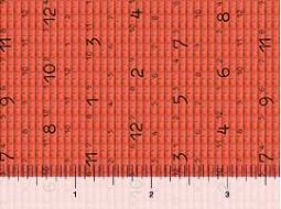 She Who Sews Tape Measures Red