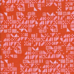 Clover Tiny Tiles Persimmon