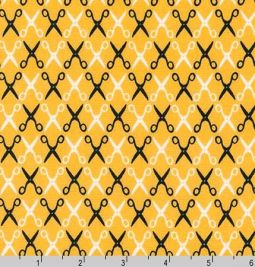 Sewing Studio 2 Scissors Yellow
