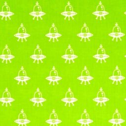 Spaced Out UFO Lime