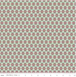Postcards Snowflakes Teal