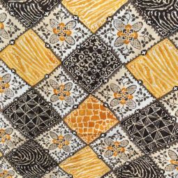 Maya Patch Gold Black