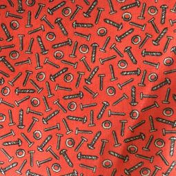 Tool Box Screws Red