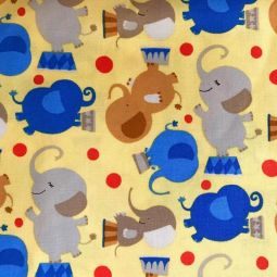 Circus Act Elephants Allover